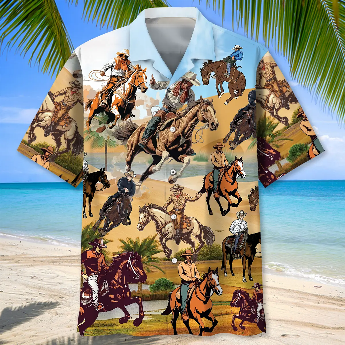 horse-cowboy-hawaiian-shirt-1