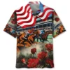 Horse Racing USA Rose Hawaiian Shirt HWBN2764854 - Beltina