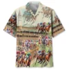 Horse Racing Vintage Stadium Hawaiian Shirt HWBN2764836 - Beltina