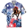Horse Racing Watercolor Hawaiian Shirt HWBN2764839 - Beltina
