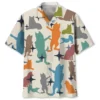 Husky Colorful Hawaiian Shirt HWBN2762364 - Beltina