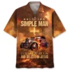 I Am A Simple Man Like Hot Rods And Believe In Jesus Hawaiian Shirt HWBN2764209 - Beltina
