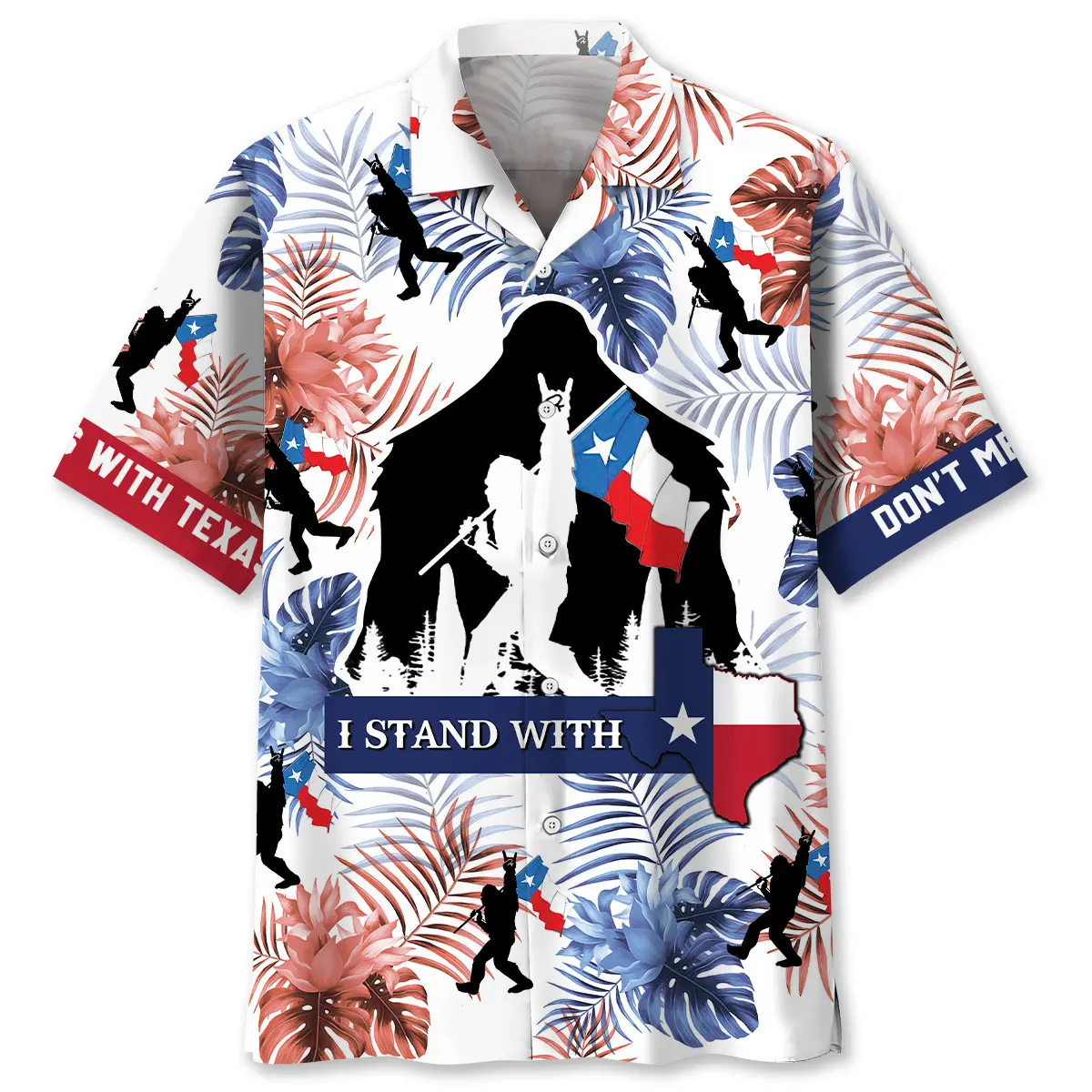 i-stand-with-texas-bigfoot-hawaiian-shirt