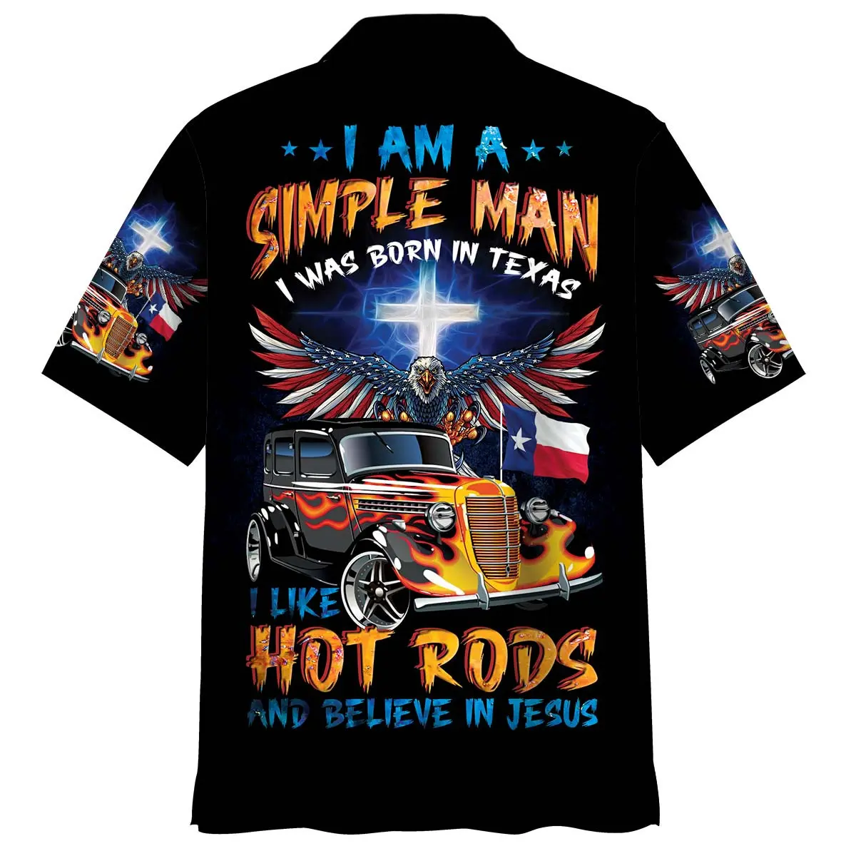 im-a-simple-man-born-in-texas-like-hot-rods-and-believe-jesus-hawaiian-shirt-2