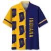 Indiana State Flag Hawaiian Shirt HWBN2764565 - Beltina