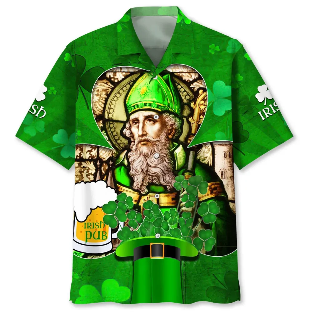 Irish Pub St.Patrick Day Hawaiian Shirt HWBN2762038 - Beltina