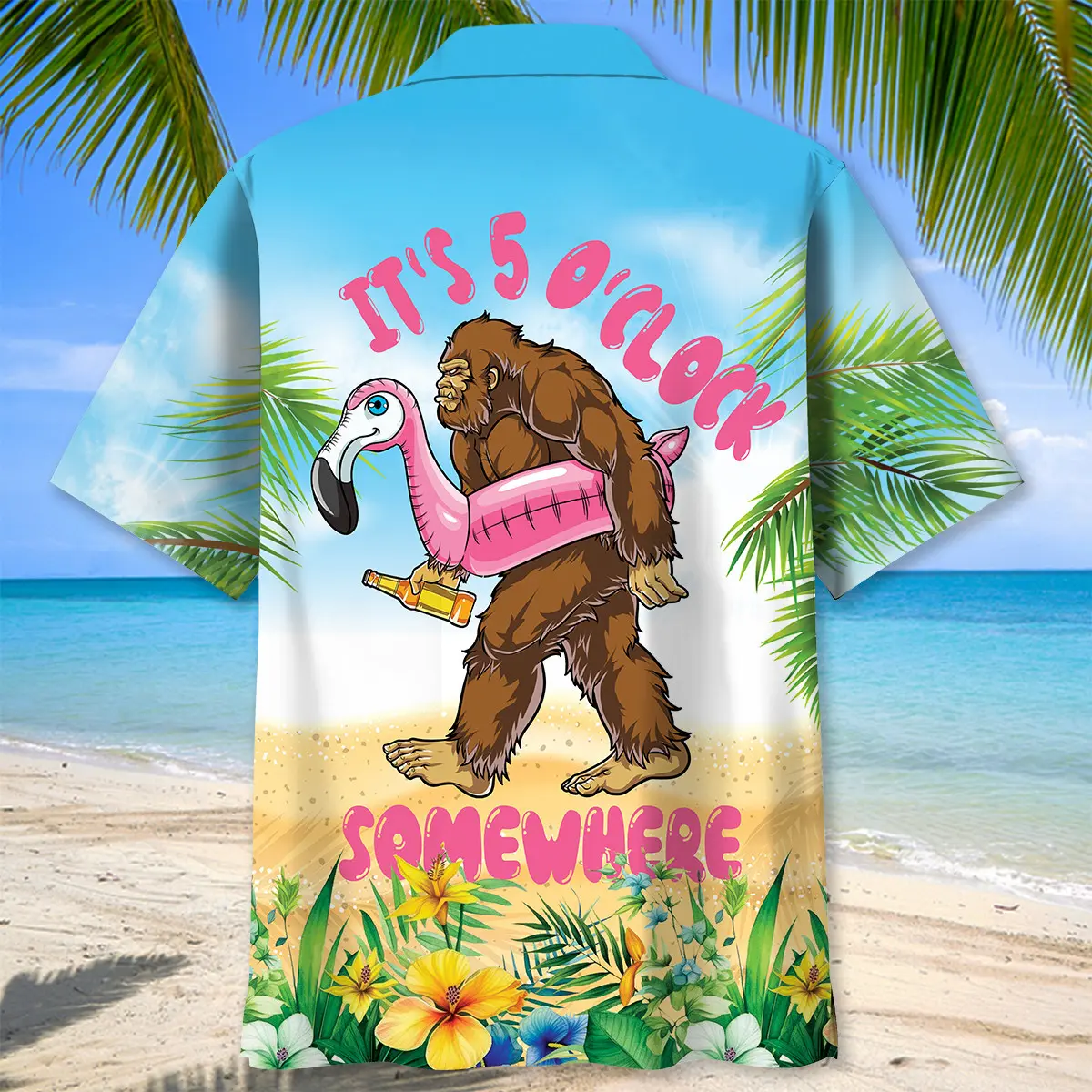 its-5-oclock-somewhere-bigfoot-hawaiian-shirt-1