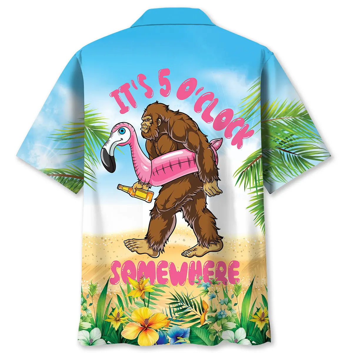 its-5-oclock-somewhere-bigfoot-hawaiian-shirt-3