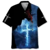 Jesus Blue Light Hawaiian Shirt HWBN2764686 - Beltina