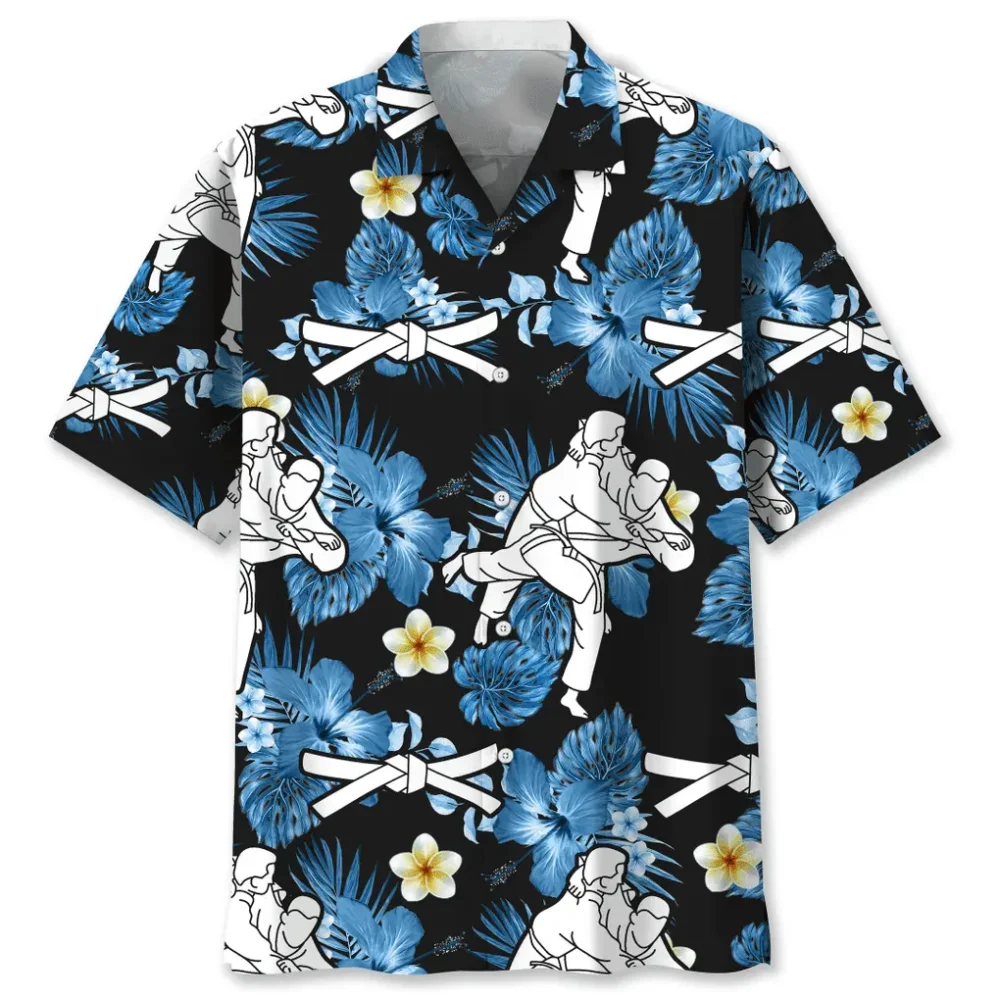 Judo Nature Hawaiian Shirt HWBN2762509 - Beltina