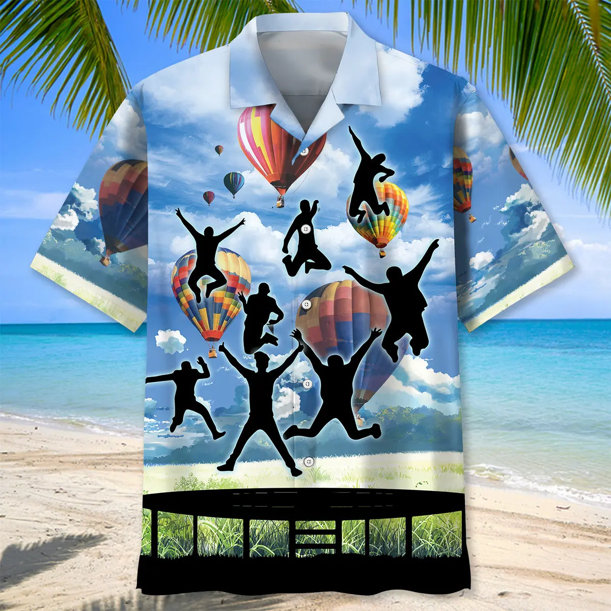 jumping-trampoline-hawaiian-shirt-men-1