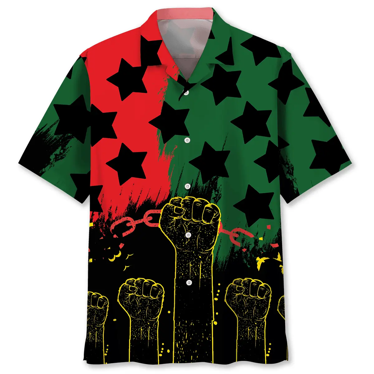 juneteenth-black-freedom-pride-hawaiian-shirt-1