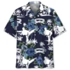 Karate Blue Nature Hawaiian Shirt HWBN2763671 - Beltina