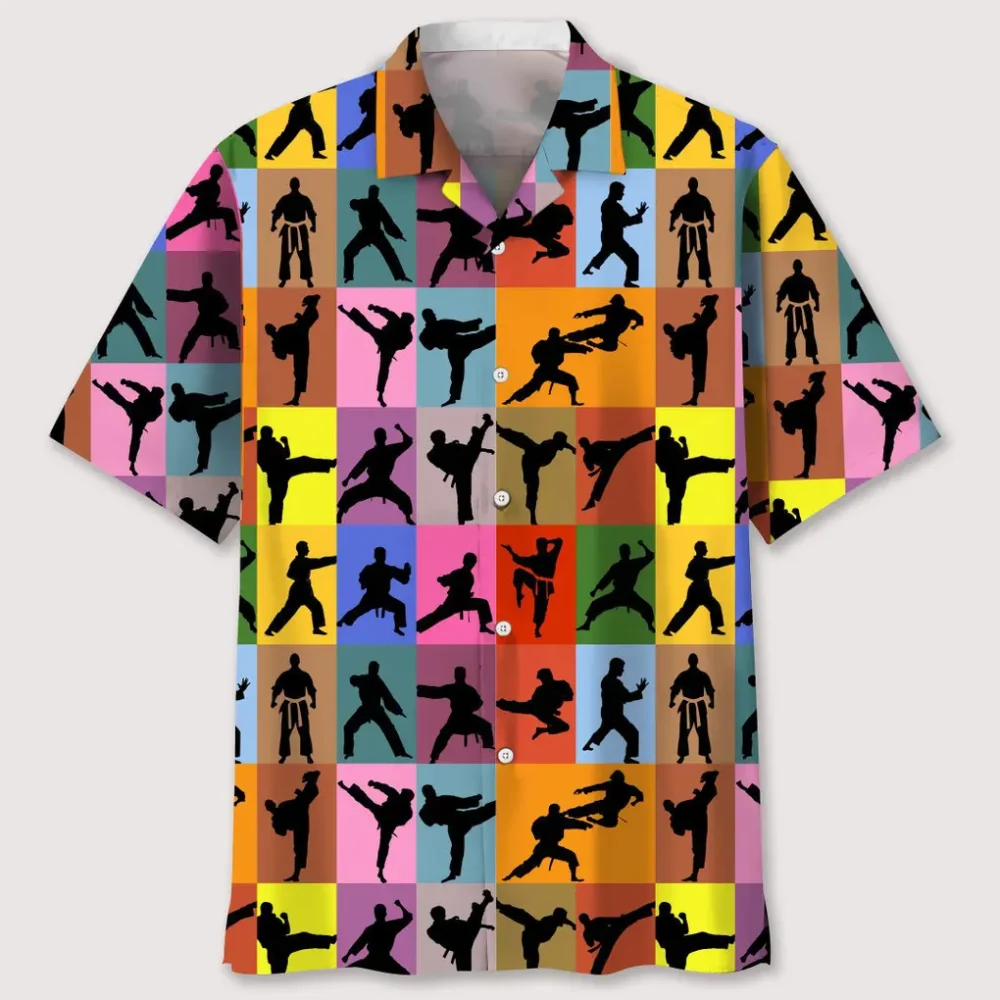 Karate Color Hawaiian Shirt HWBN2762515 - Beltina
