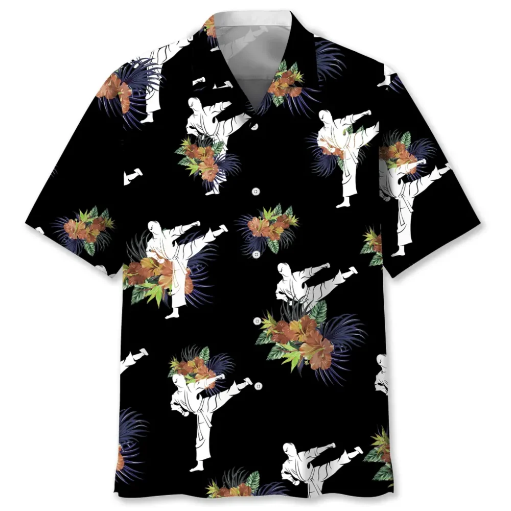 Karate Hawaiian Nature Hawaiian Shirt HWBN2762516 - Beltina