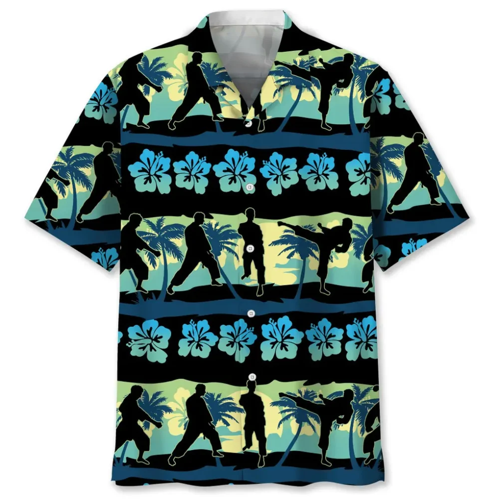 Karate Nature Beach Hawaiian Shirt HWBN2762520 - Beltina