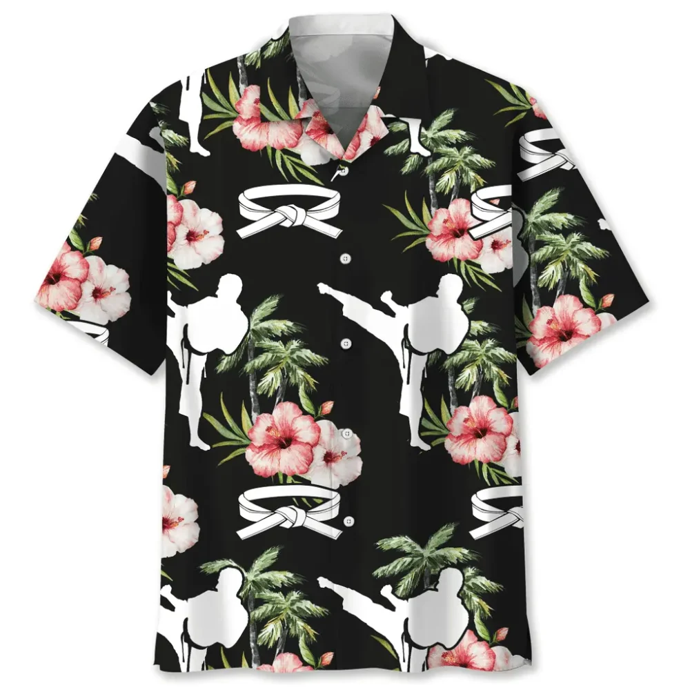 Karate Nature Flower Hawaiian Shirt HWBN2762521 - Beltina