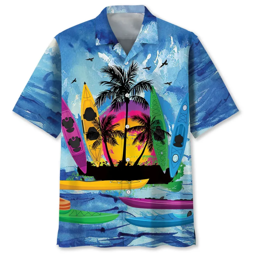 Kayaking Beach Hawaiian Shirt HWBN2762762 - Beltina