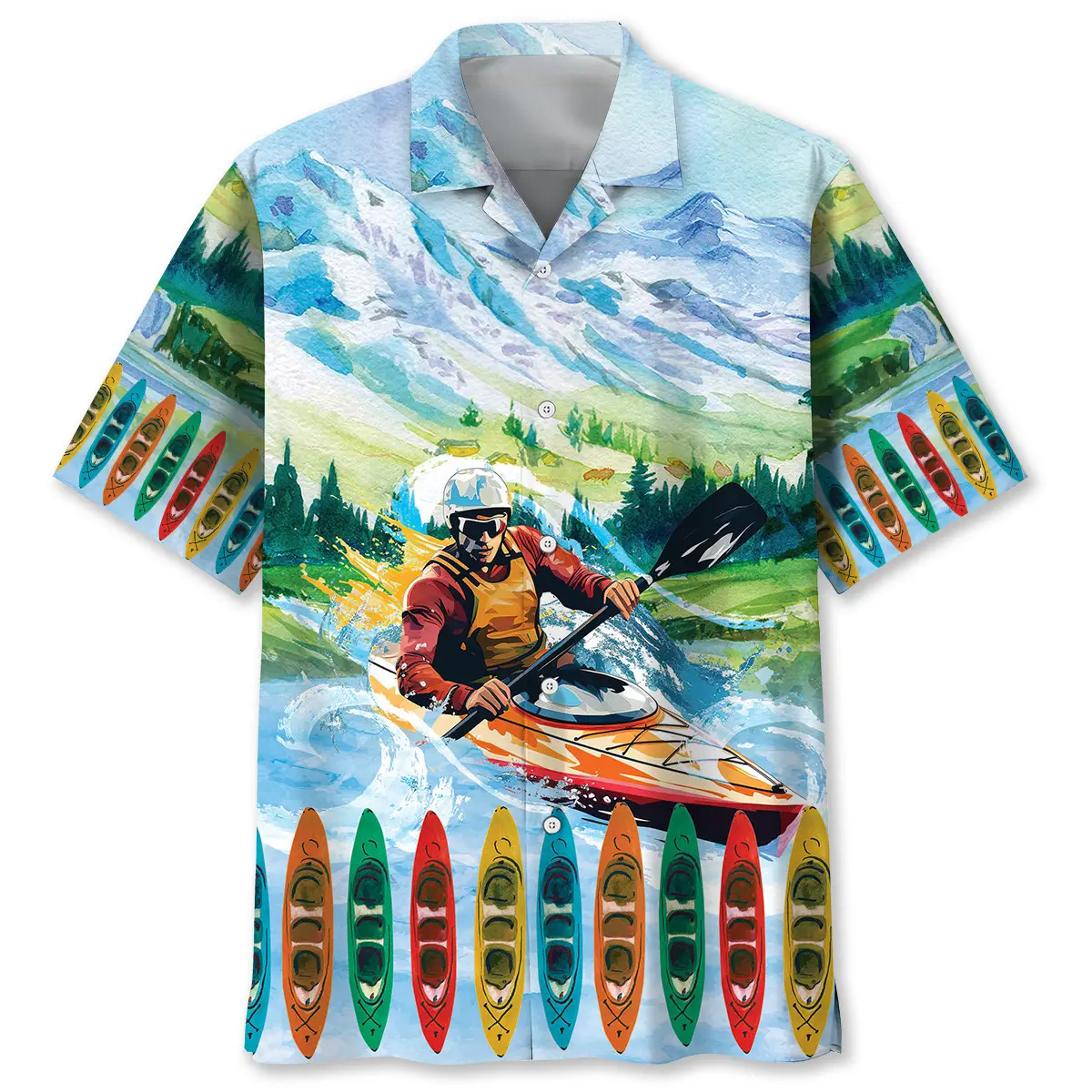 kayaking-racing-hawaiian-shirt