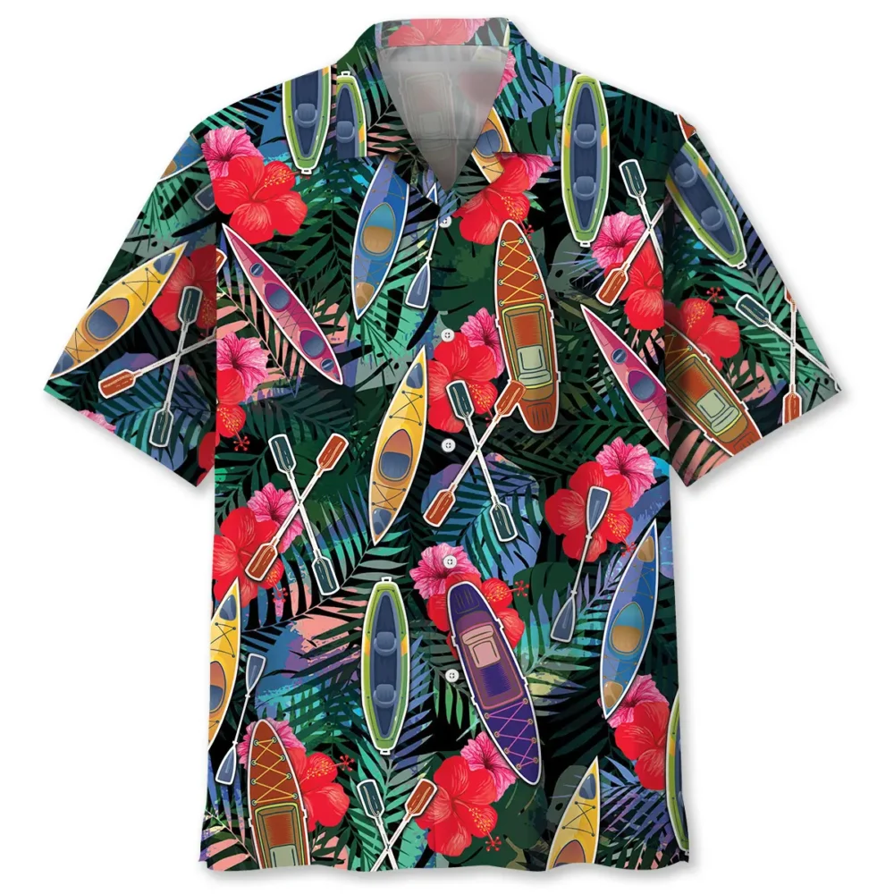 Kayaking Tropical Hawaiian Shirt HWBN2762761 - Beltina