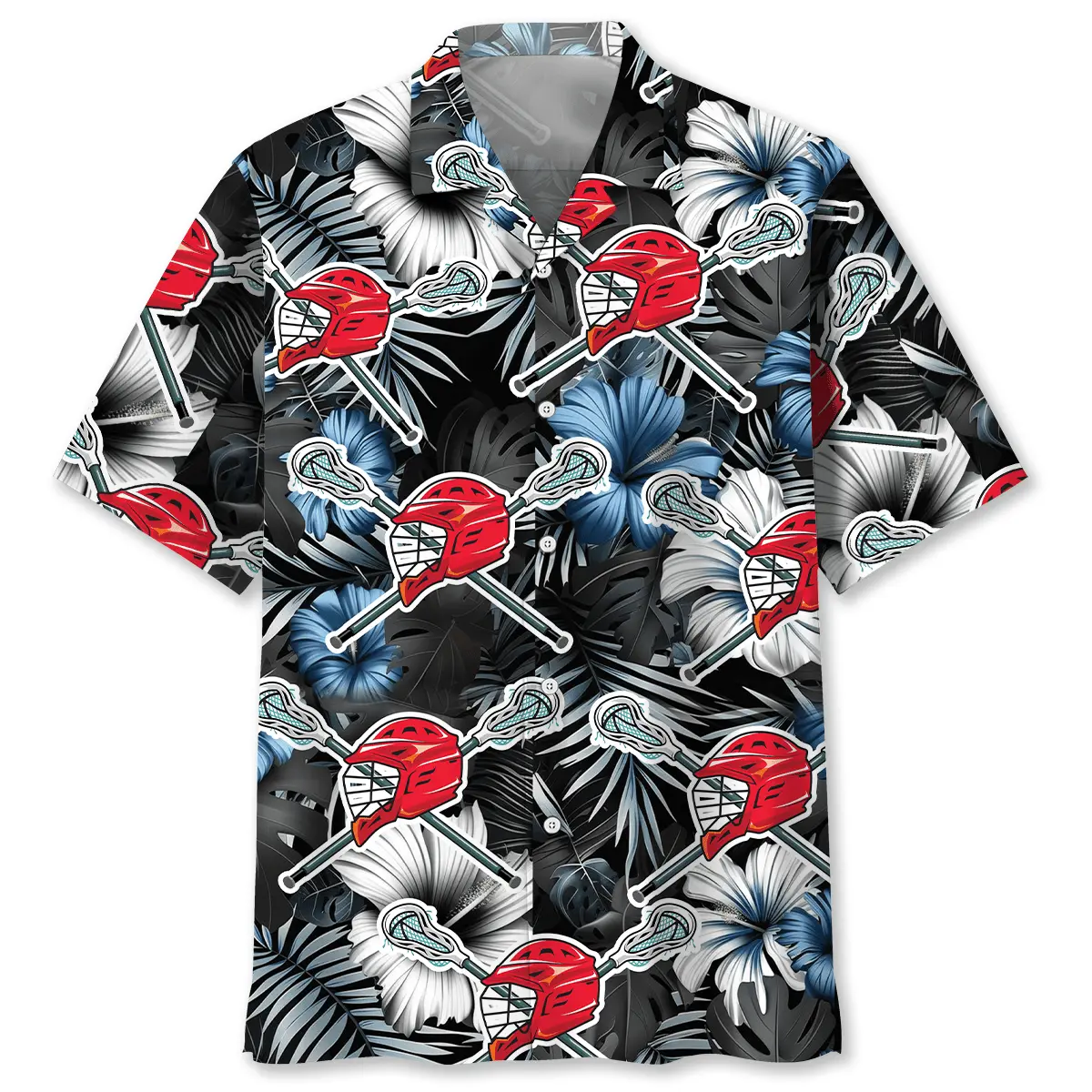 lacrosse-lover-hawaiian-shirt