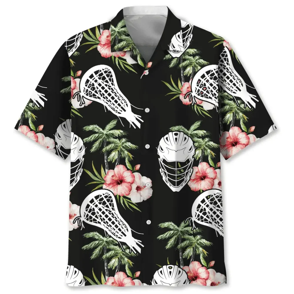 Lacrosse Nature Flower Hawaiian Shirt HWBN2762334 - Beltina