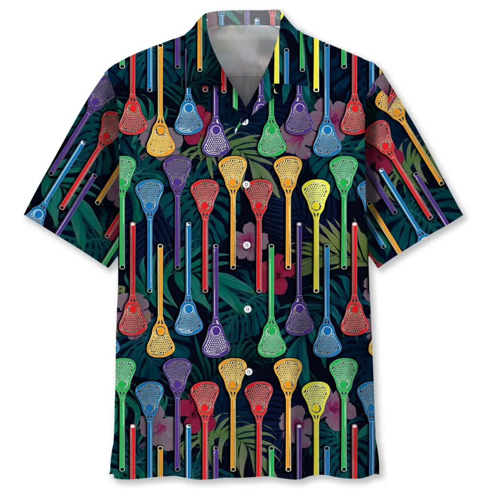 Lacrosse Sticks Hawaiian Shirt HWBN2762757 - Beltina