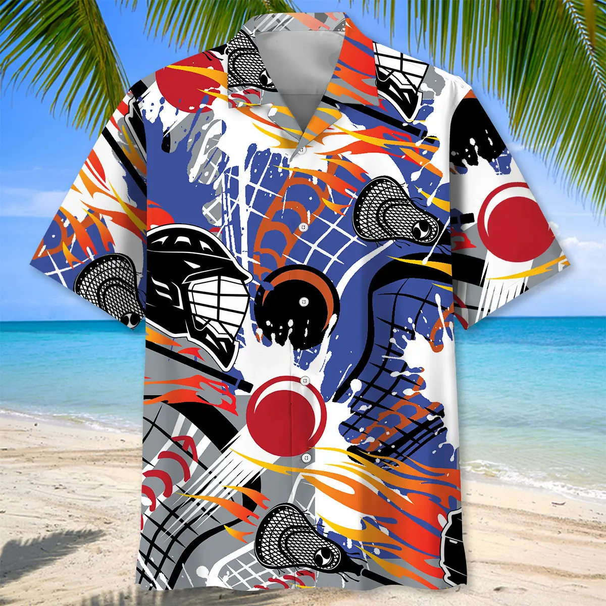 lacrosse-water-color-hawaiian-shirt-1