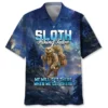 Lazy Sloth Hiking Team Hawaiian Shirt HWBN2764077 - Beltina