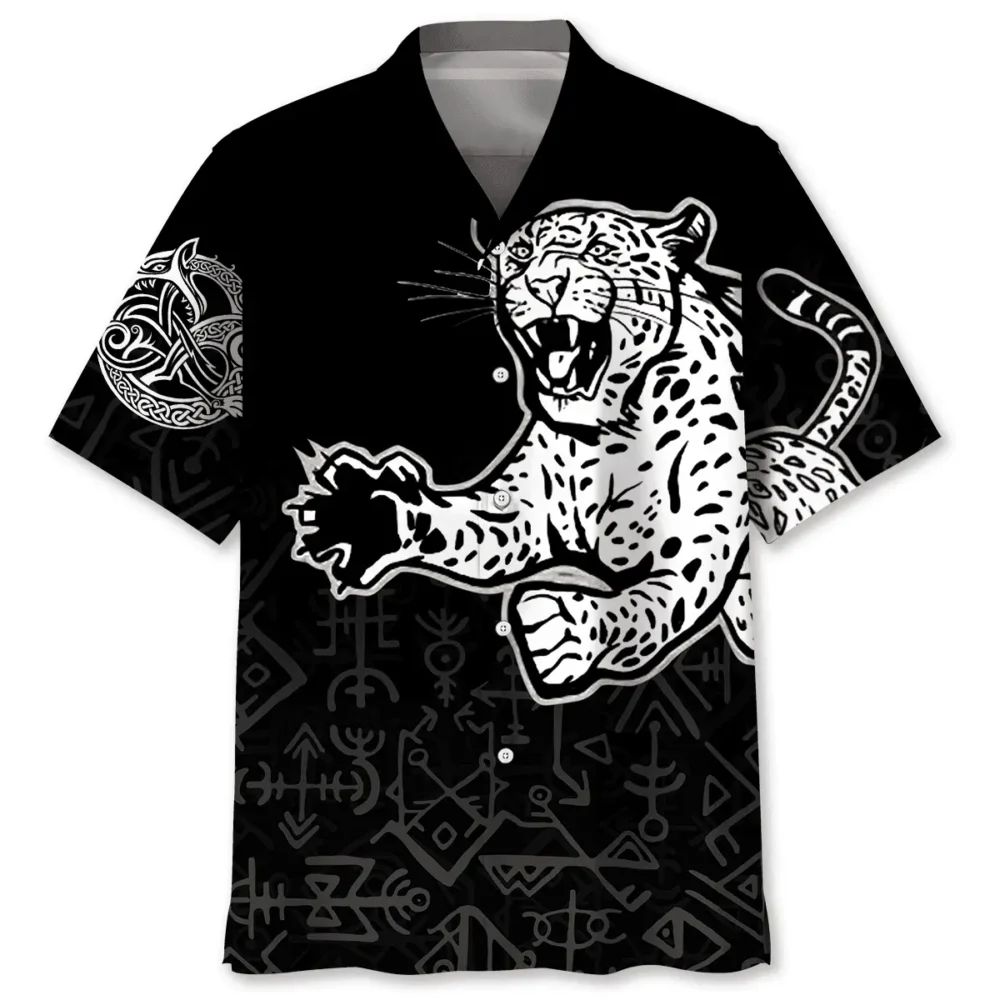 Leopard Tattoo Hawaiian Shirt HWBN2762944 - Beltina