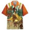 Let's Go Camping Bigfoot Beer Hawaiian Shirt HWBN2763954 - Beltina
