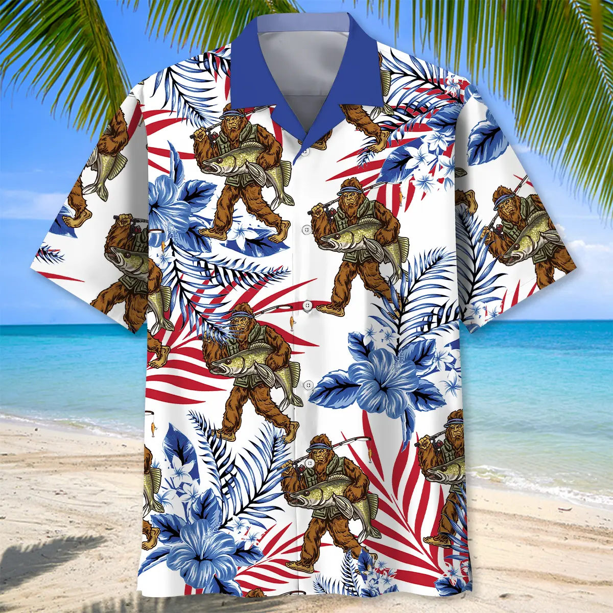 lets-go-fishing-bigfoot-hawaiian-shirt-1
