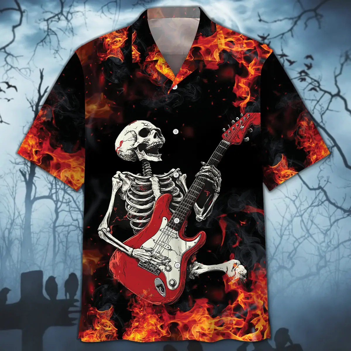 lets-rock-guitar-hawaiian-shirt-1