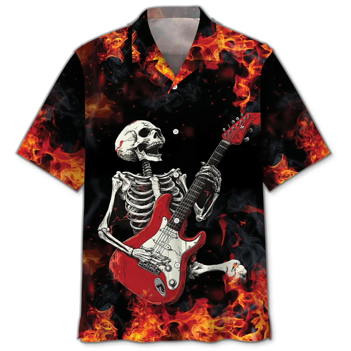 lets-rock-guitar-hawaiian-shirt