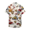 Lineman Unisex Hawaiian Shirt Aloha Shirt - The Cranes Pattern HWBN2765653 - Beltina