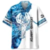 Lobster Blue Hawaiian Shirt HWBN2762870 - Beltina
