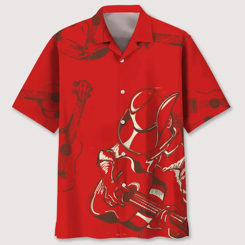 Love Guitar Hawaiian Shirt HWBN2762494 - Beltina