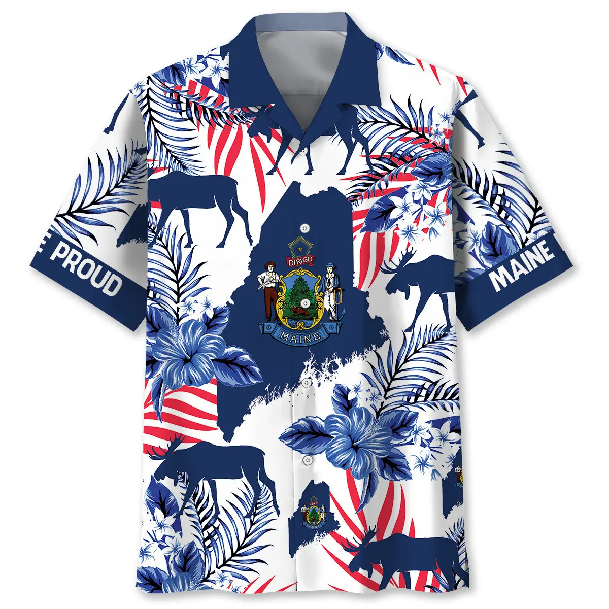 maine-proud-hawaiian-shirt