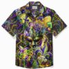 Mardi Gras Holiday Hawaiian Shirt Mask & Tops HWBN2765174 - Beltina