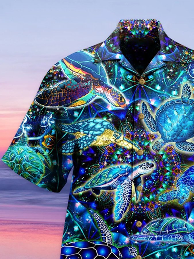 mens-casual-turtle-print-hawaiian-shirt-1