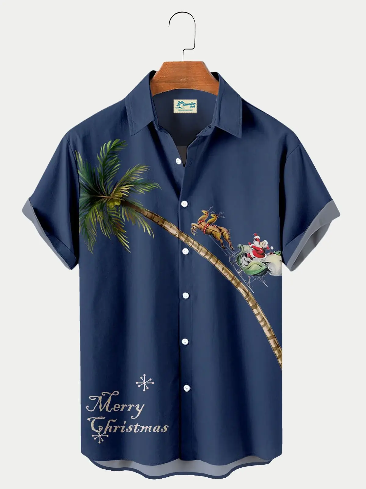 mens-christmas-elk-coconut-tree-print-hawaiian-shirt-2