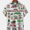 Men's Christmas Vacation Hawaiian Shirt Vintage Griswold Xmas Holiday HWBN2765376 - Beltina