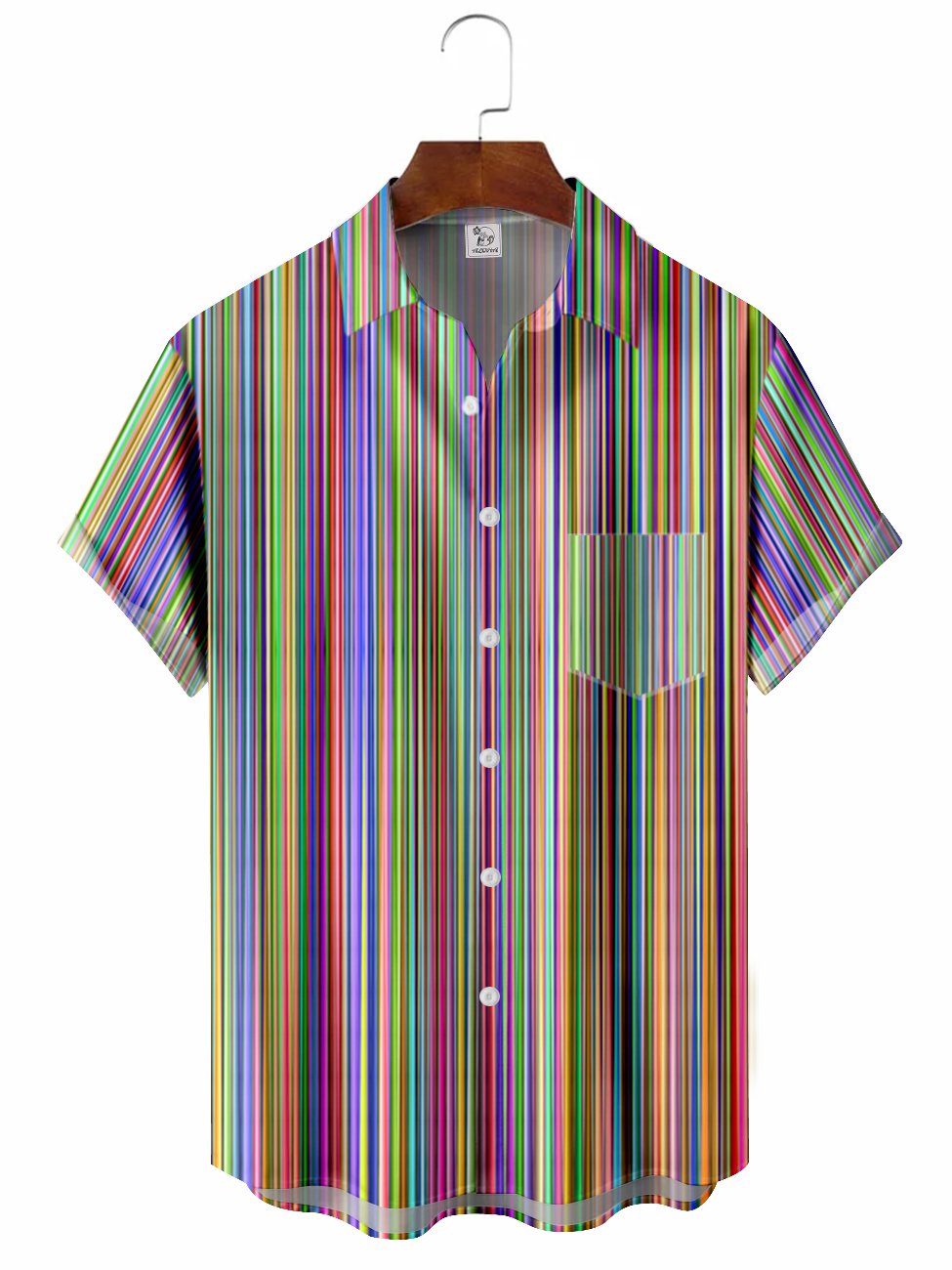 mens-coloful-stripes-casual-hawaiian-shirt
