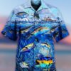 Mens Fishing Love Fish Love Ocean Limited Edition Hawaiian Shirt HWBN2765316 - Beltina
