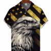 Men's Flag Eagle Vintage Hawaiian Shirt HWBN2765288 - Beltina