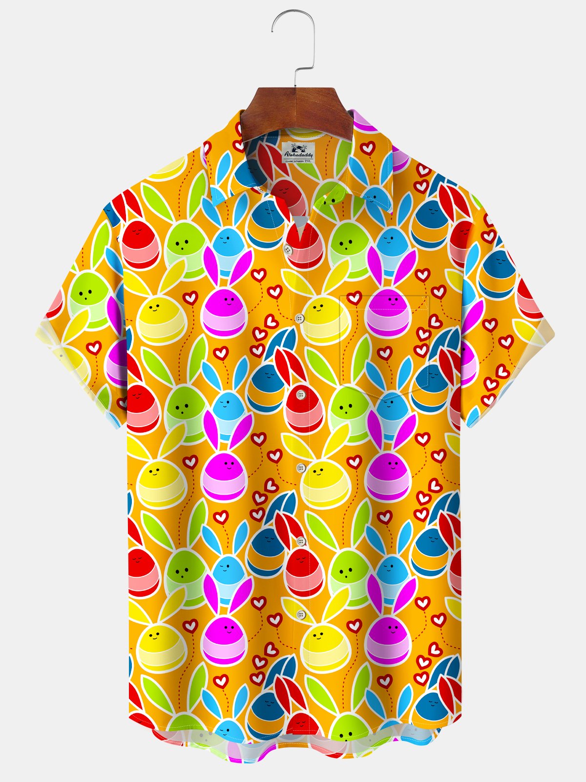 mens-holiday-cartoon-easter-bunny-hawaiian-shirt