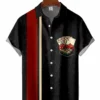 Men's Poker Vintage Bowling Hawaiian Shirt HWBN2765351 - Beltina