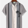 Men's Summer Coconut Tree Vintage Bowling Hawaiian Shirt HWBN2765358 - Beltina