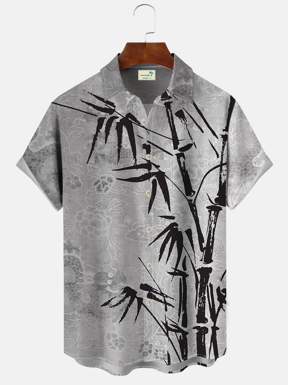 mens-vintage-oriental-dragon-ink-bamboo-print-daily-casual-hawaiian-shirt