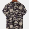 Men's Vintage Skull Hawaiian Shirt HWBN2765382 - Beltina